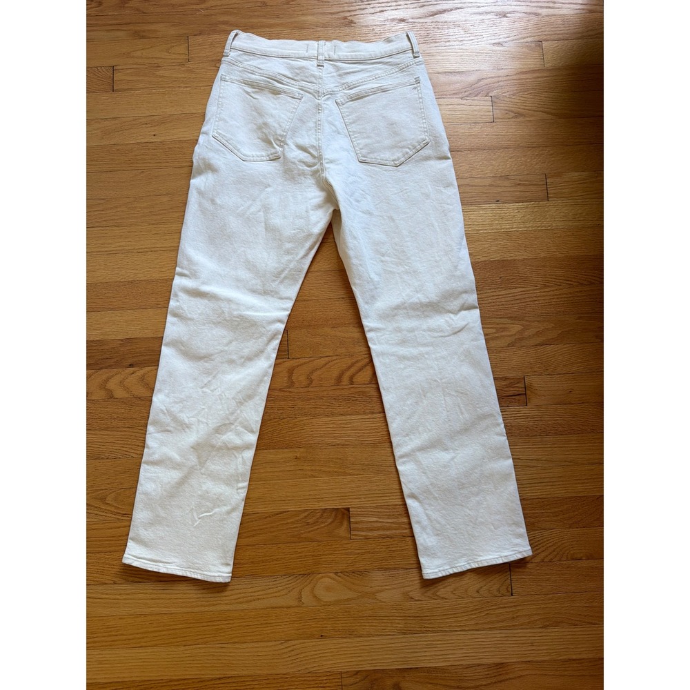 Madewell Straight-Leg Jeans in Off-White - Picture 5 of 10